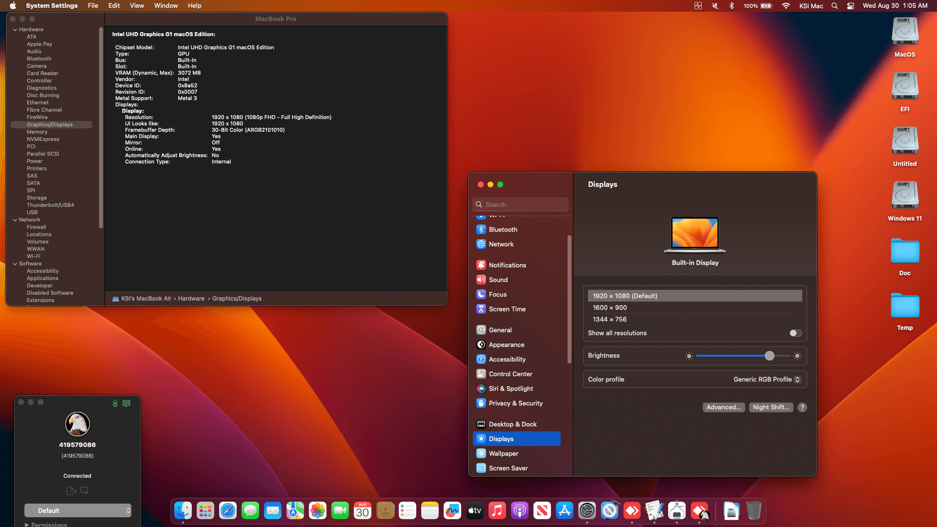 Infinix INBook X2 XL21 [IceLake   Intel UHD Graphics G1 + I2C]   OpenCore 1